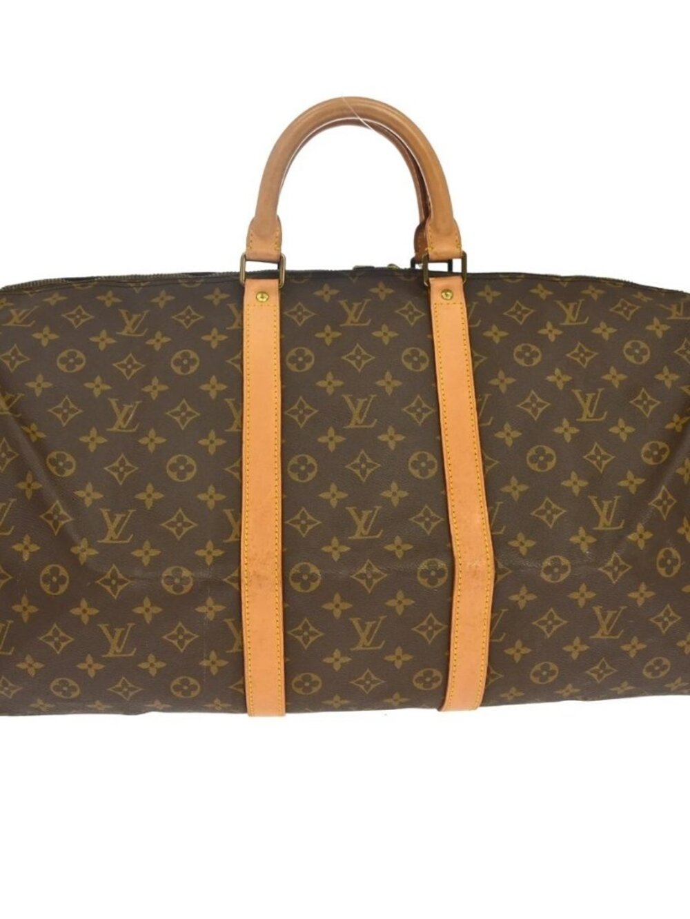 Best07 LOUIS VUITTON KEEPALL 55 TRAVEL HANDBAG MONOGRAM M41424 853SD RQ04385
